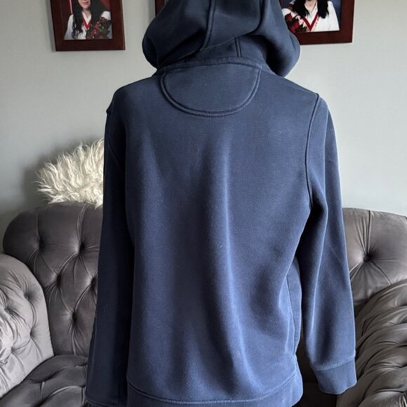 Carhartt Navy Hoodie with Gold Accents - Picture 2 of 4